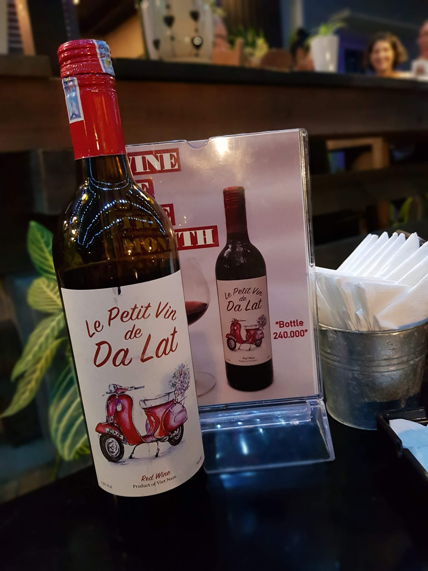 Da Lat wine in Dalat Vietnam