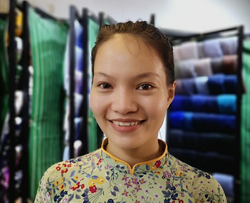 Joanne Knight's dressmaker Hoi An