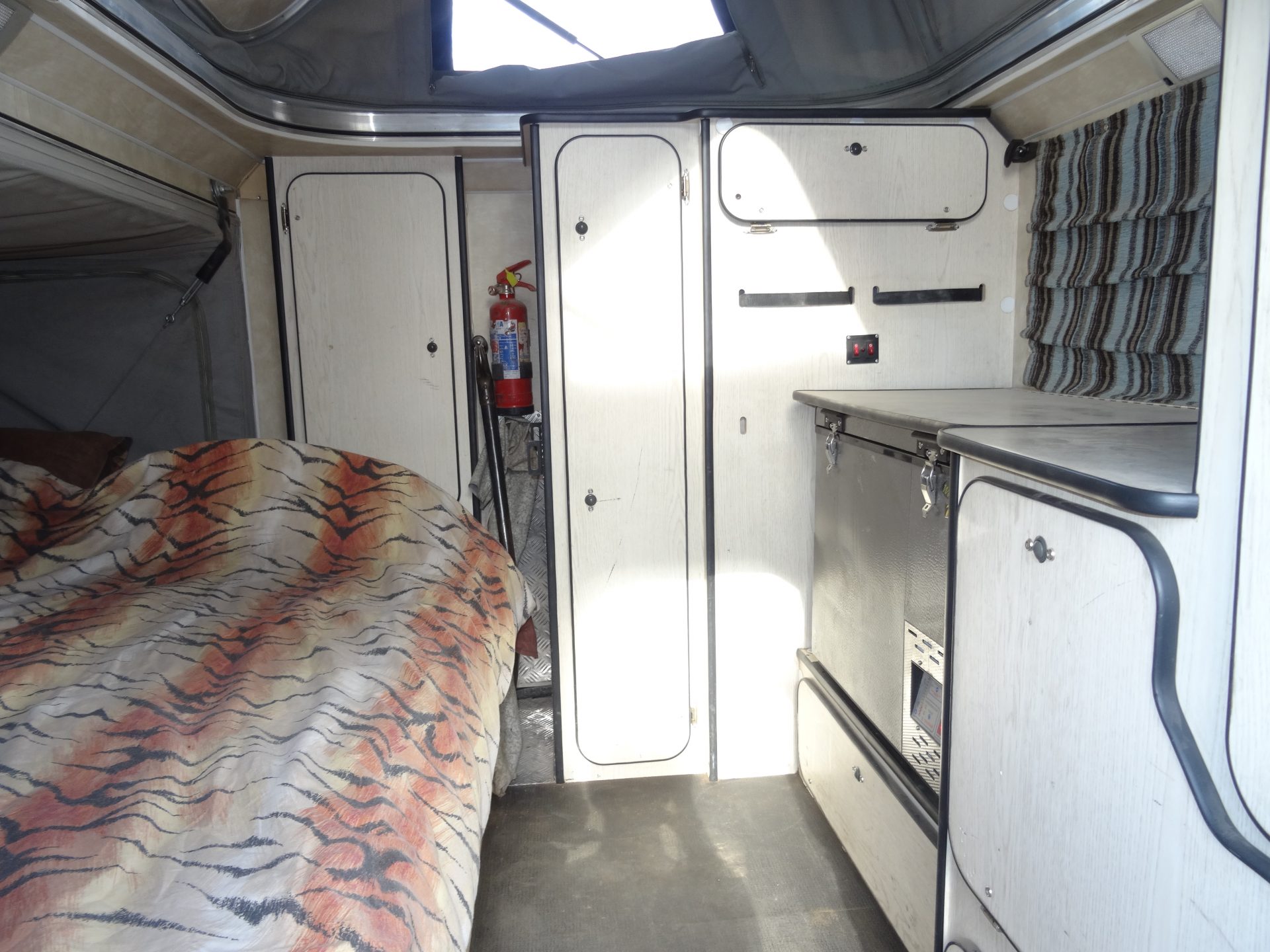 Inside Sputnik - Nissan Trax STX 4X4 Camper