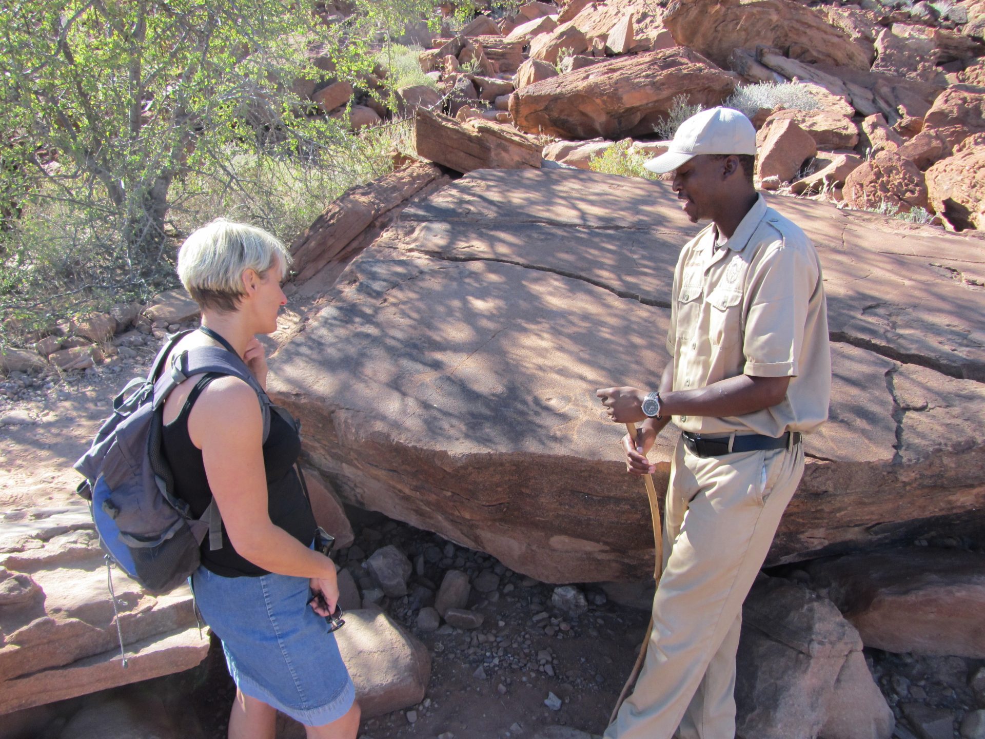 Jo Knight Rock Paintings Namibia